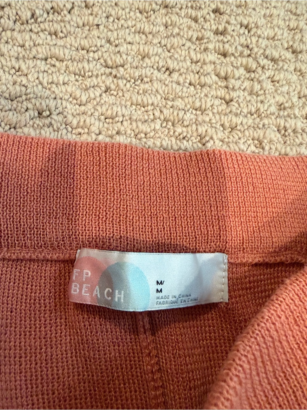 Women’s Free People Freya sweater set in terracotta orange size M. - Picture 4 of 4